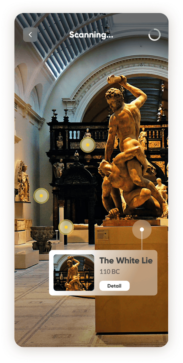 Museoo app — curator view